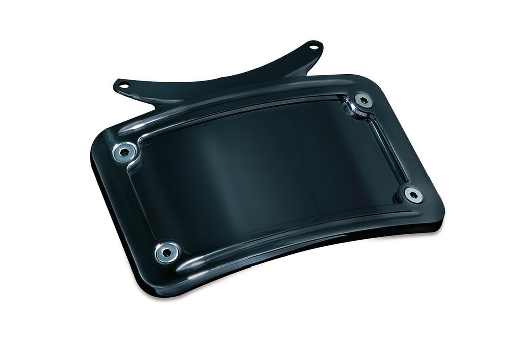 Curved License Plate Frame