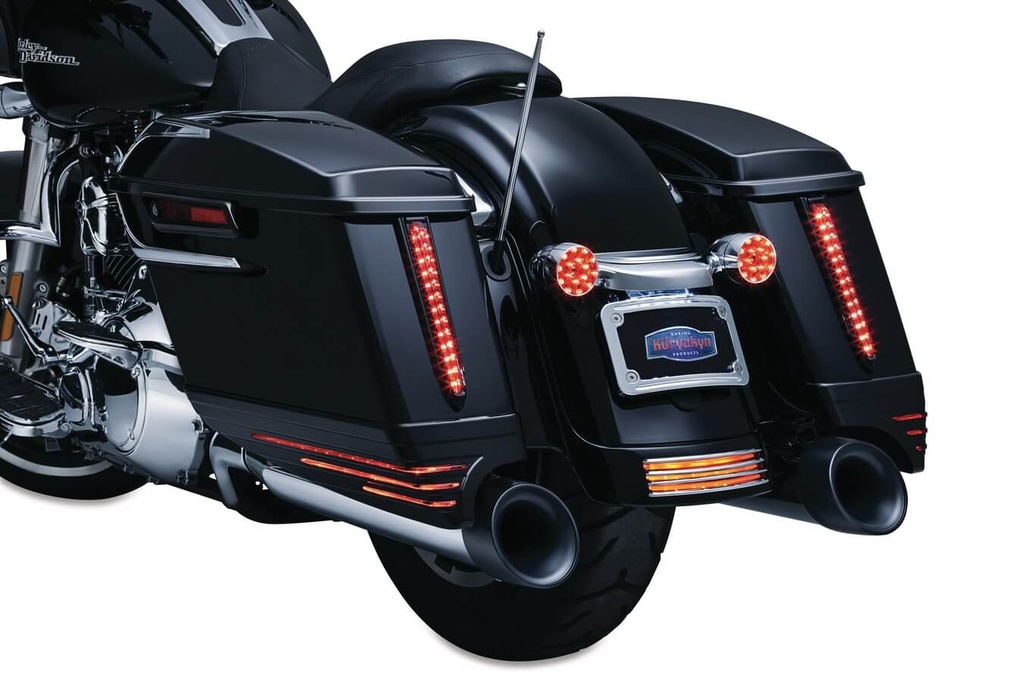 L.E.D. Saddlebag Extensions for 14-16 Touring