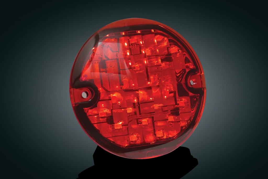 L.E.D. Rear Turn Signal Inserts, Flat Style