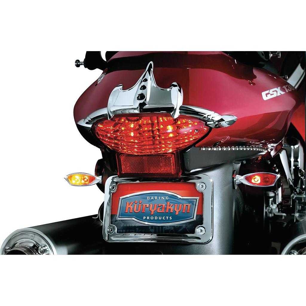 Triple Function Razor Eyes, Red and Amber