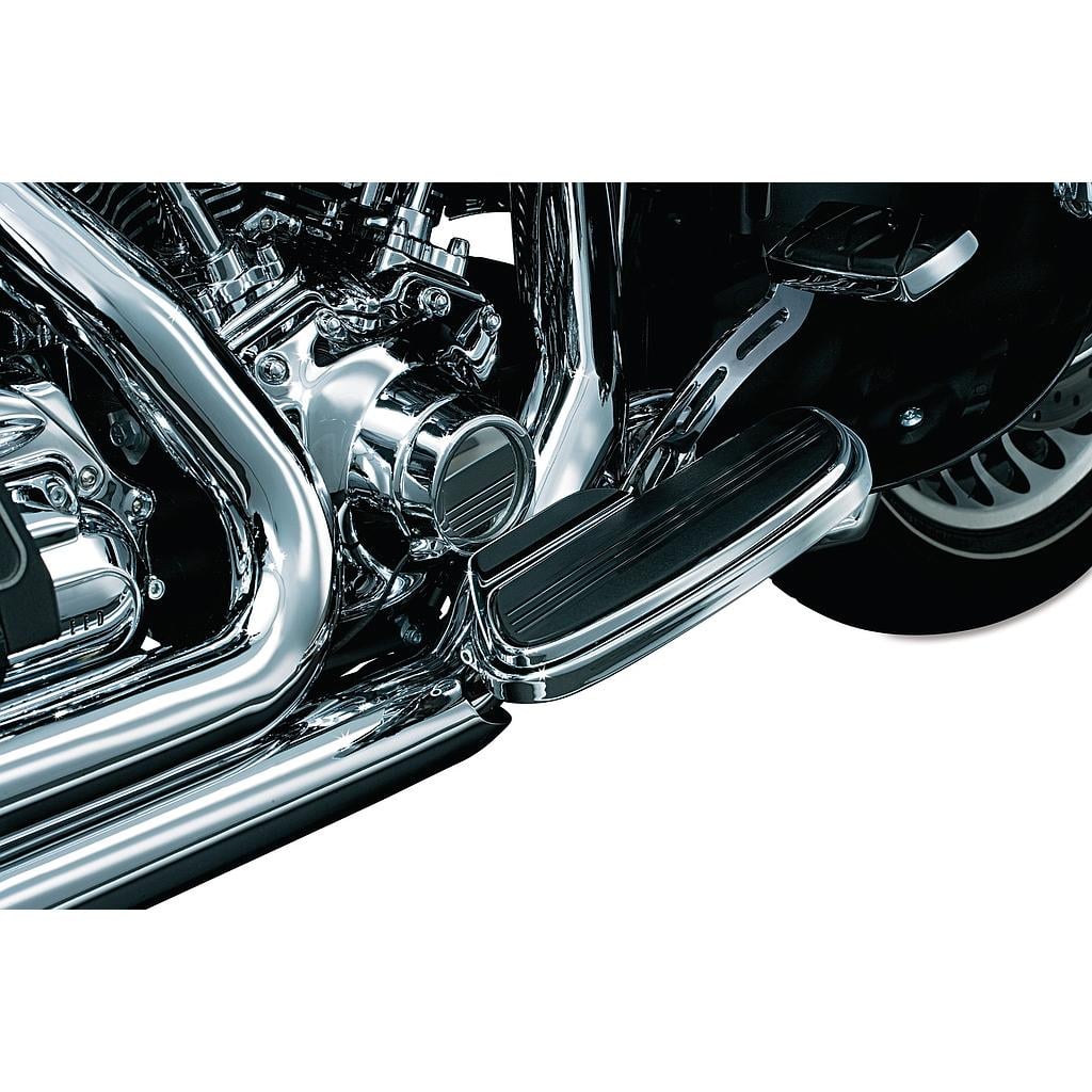 Floorboard Exhaust Boot Guard, Traditional, Right, for Harley-Davidson
