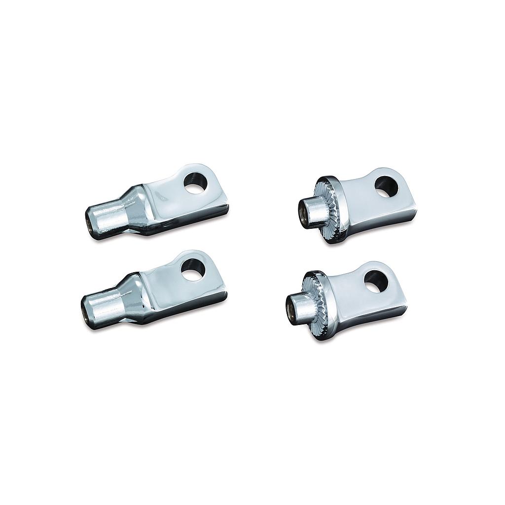 Tapered Peg Adapters for XL, Chrome