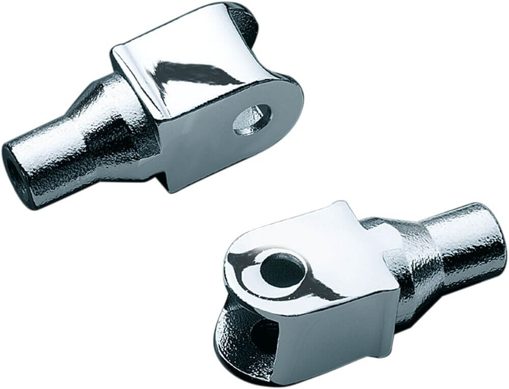 Tapered Peg Adapters for Honda, Chrome