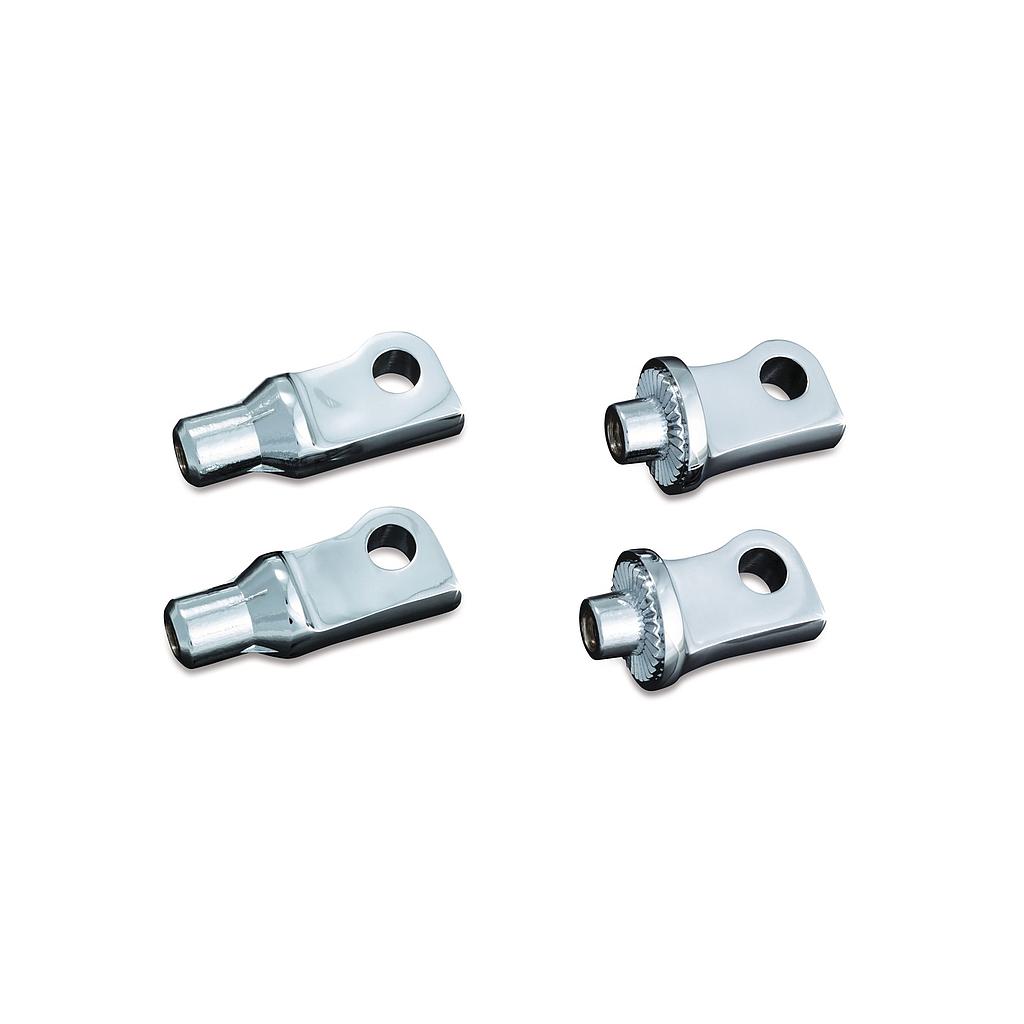 Splined Peg Adapters for XL, Chrome