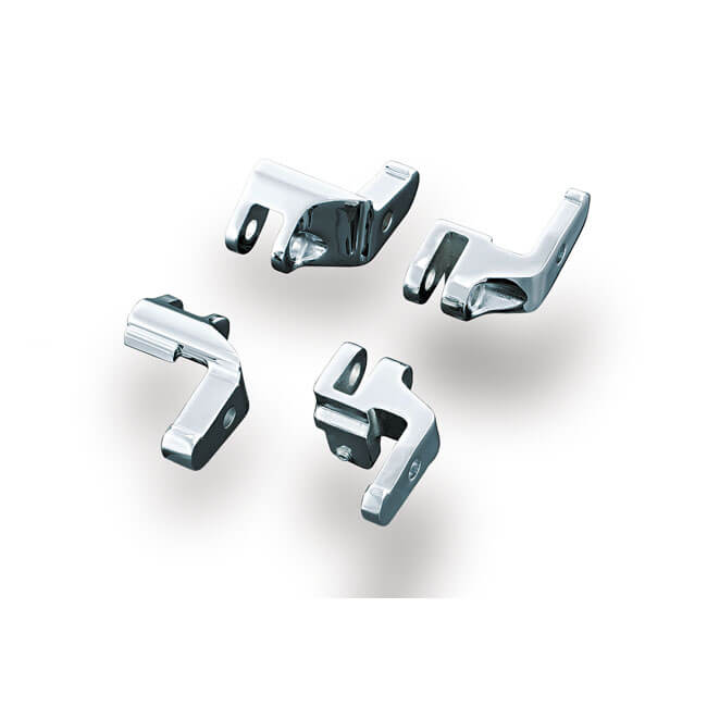 Driver Floorboard Relocation Brackets for Touring