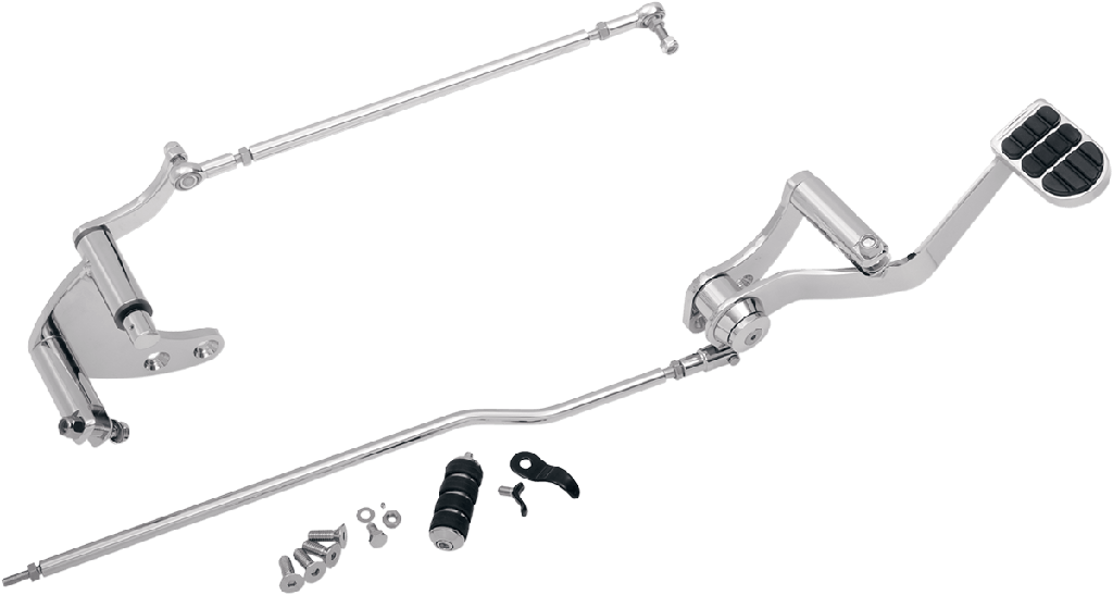 Dyna Forward Control Kit, Standard, Chrome