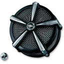 Black &amp; Chrome Mach 2 Air Cleaner