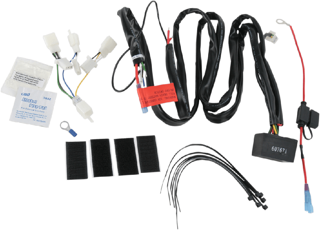 Plug &amp; Play Trailer Wiring &amp; Relay Harness, 01-10 GL1800