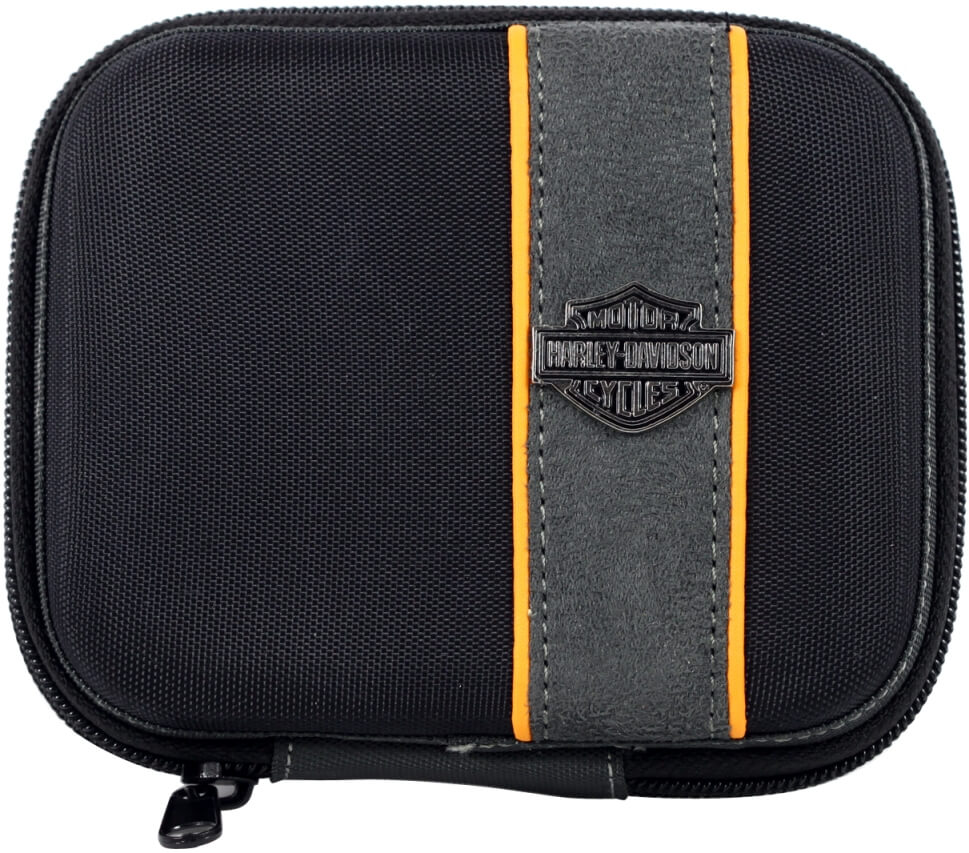 GPS Hard Case Orange Racing Stripe