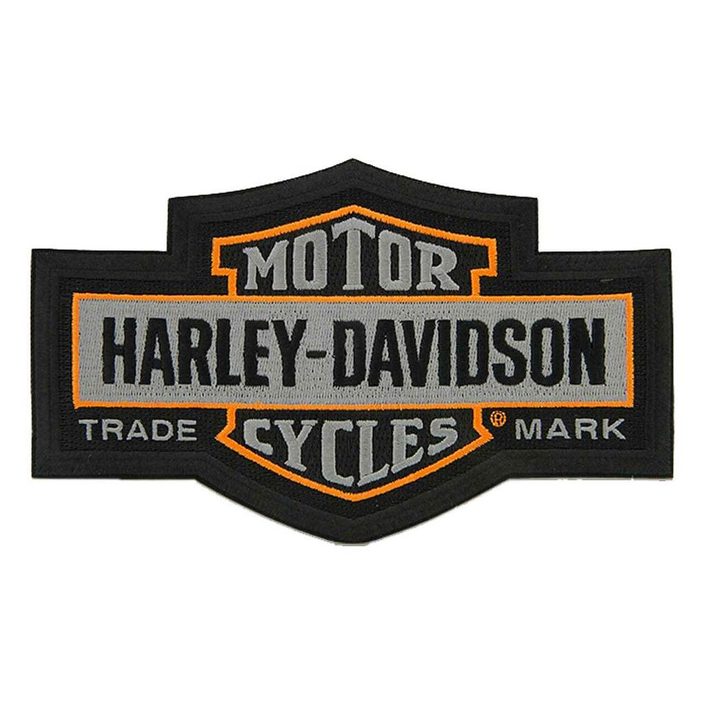 Embroidered Trademark Bar &amp; Shield Emblem Patch, Medium