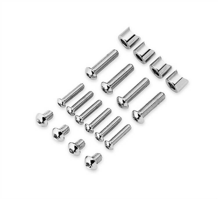 Luggage Rack Hardware Kit, VRSC, Chrome