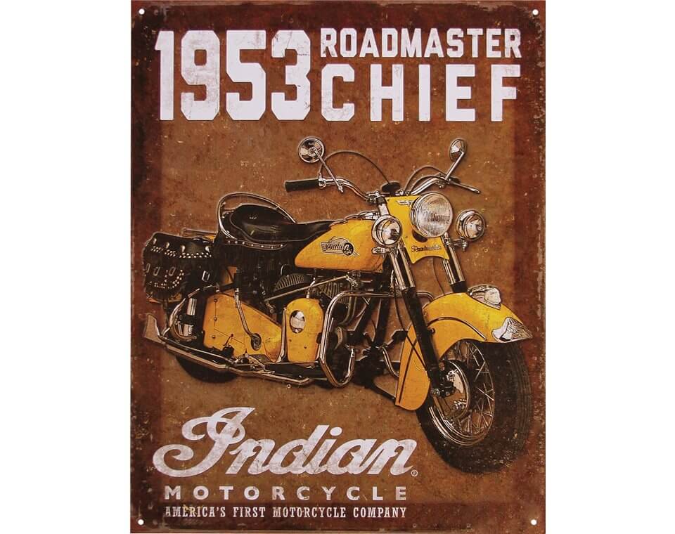 1953 Roadmaster Chief Sign