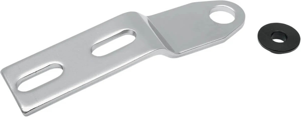 Seat Rear Mounting Bracket, Chrome, for HD