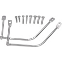 Universal Saddlebag Support Kit, Chrome