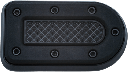 Heavy Industry Brake Pedal Pad for FX og XG, Black