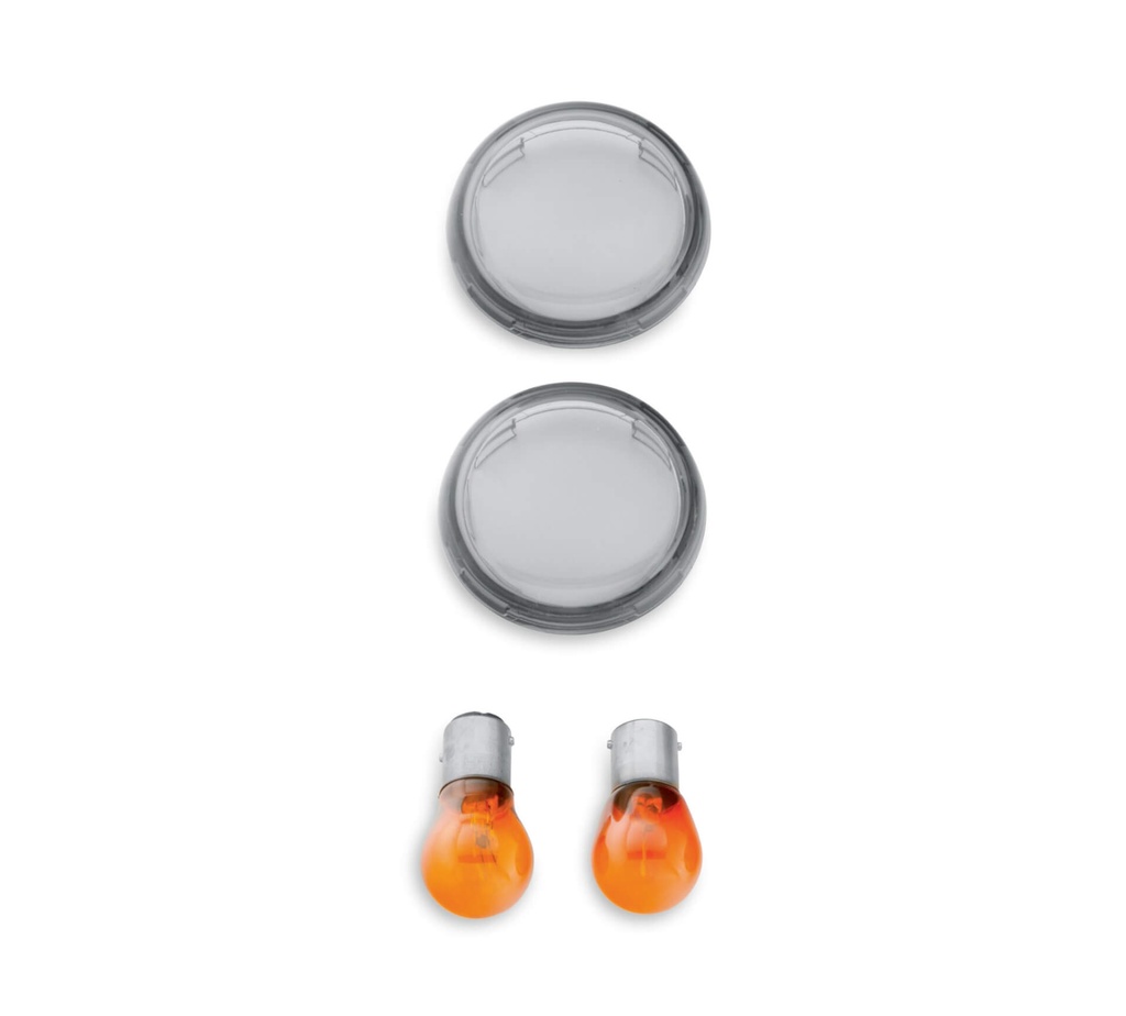 Bullet Turn Signal Lens Kit, Smoked