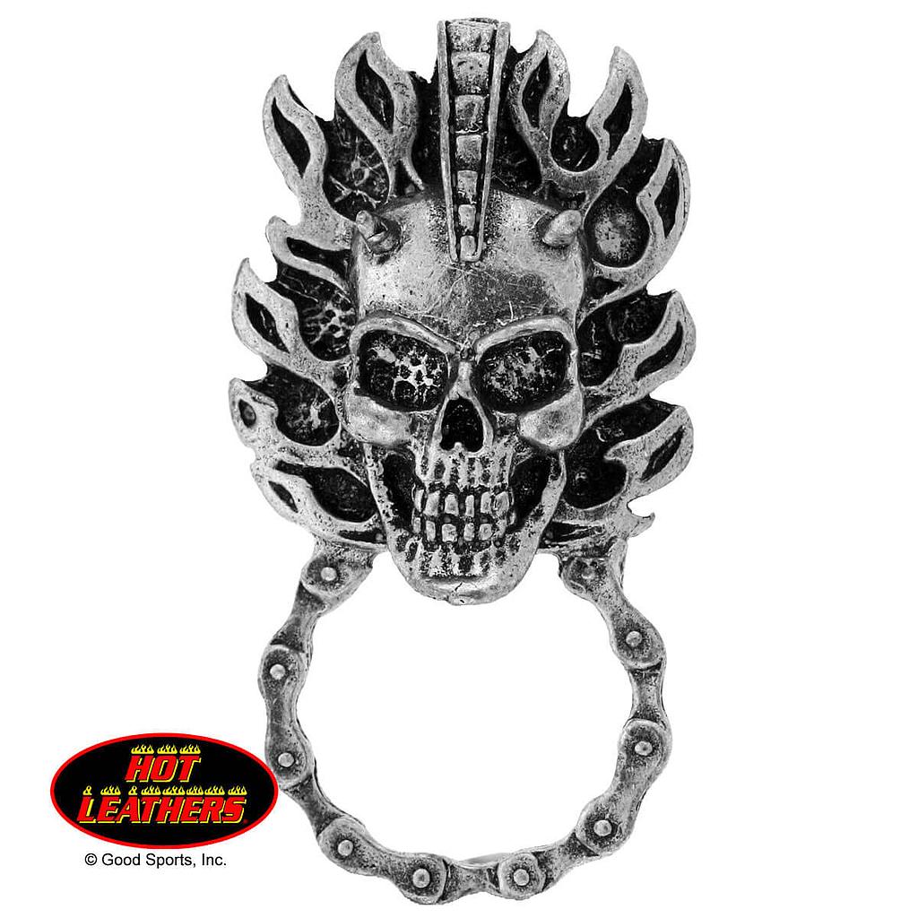  Mohawk Skull Sunglass Holder Pin