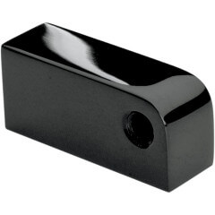 Headlight Mounting Block, .5" x 1.5", Black