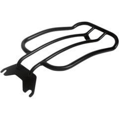 7" Solo Luggage Rack, Matte Black, Softail '06-'17