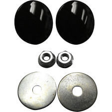 Fairing Mirror Hole Plugs 96-19, Black