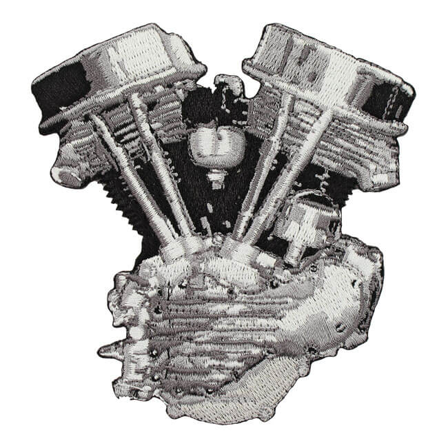 Lowbrow Panhead Engine Patch