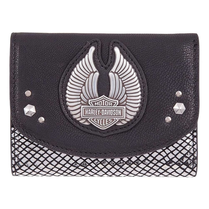 Wing Disco Genuine Leather RFID Wallet