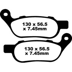 FA458HH Brake Pad FA-HH Series Sintered Metal