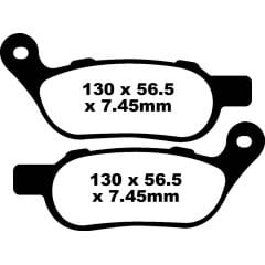 FA458HH Brake Pad FA-HH Series Sintered Metal