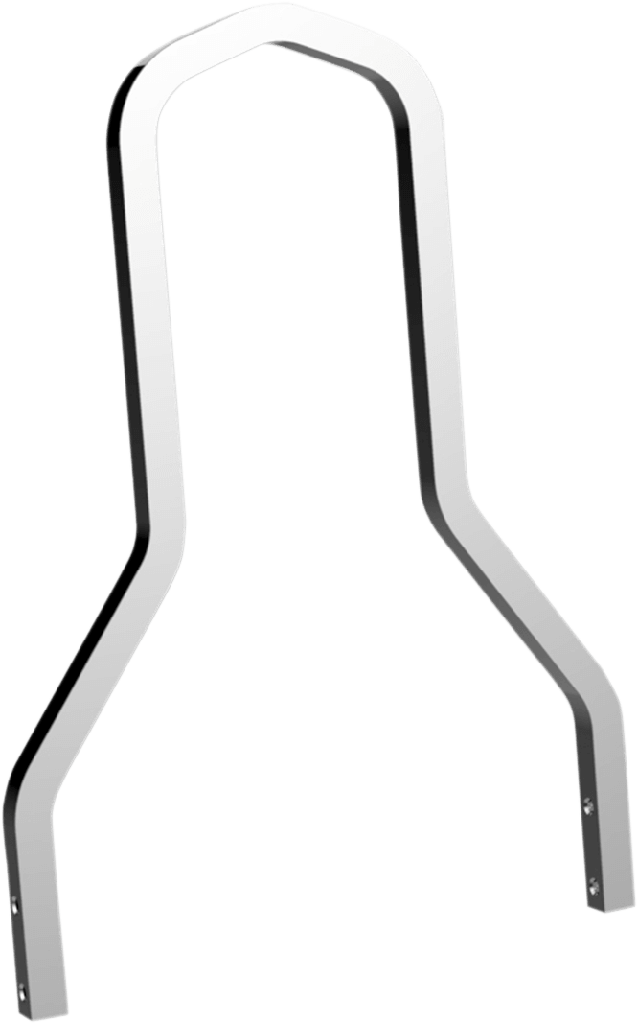 Square Sissy Bar, Chrome