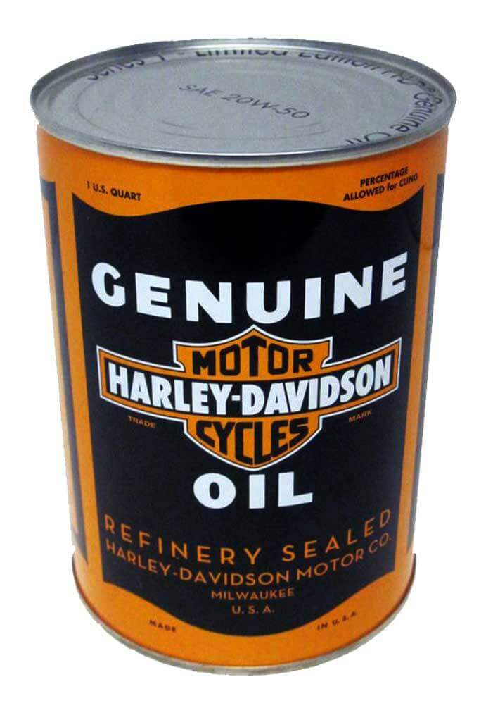 SAE 20W-50 Limited Edition H-D Genuine Vintage Oil Can