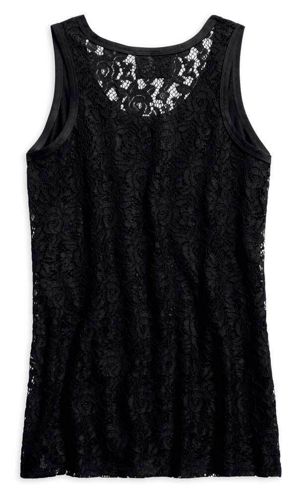 Women's Hearts &amp; Serpents Lace Sleeveless Tank