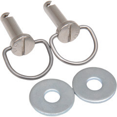 Saddlebag Fastener 1/4 Turn w/Wash