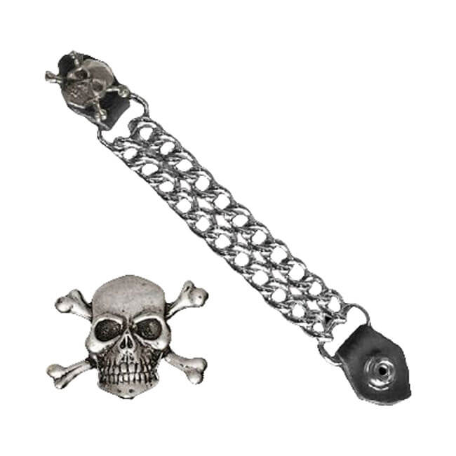 Skull &amp; Crossbones Vest Extender