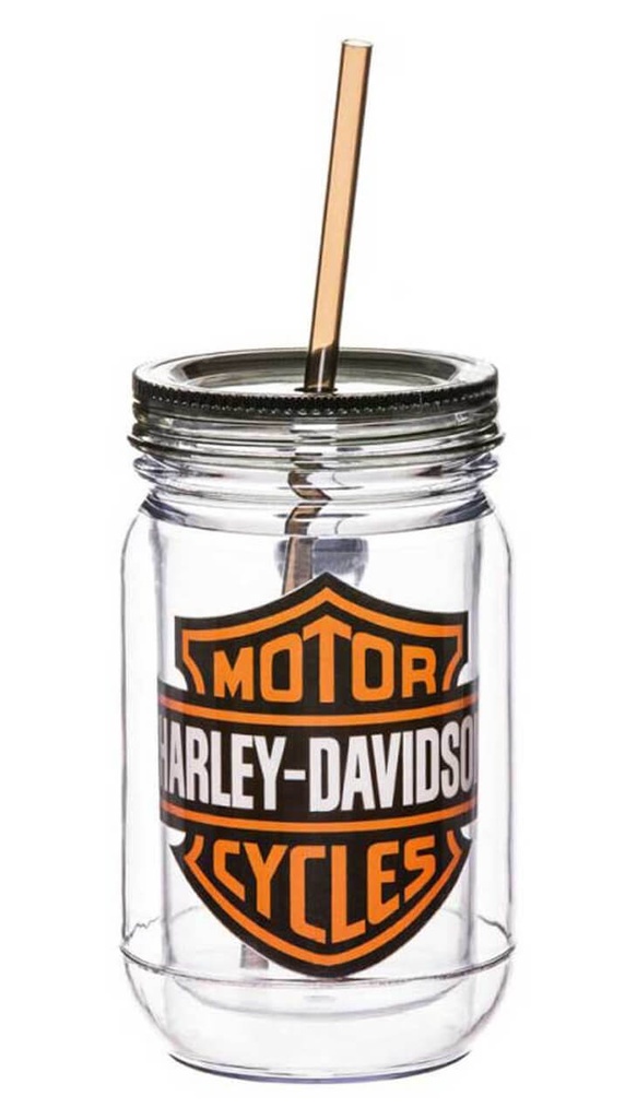 Bar &amp; Shield Logo Mason Jar Mug