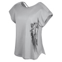 Women's Crossback Short Sleeve Knit Top