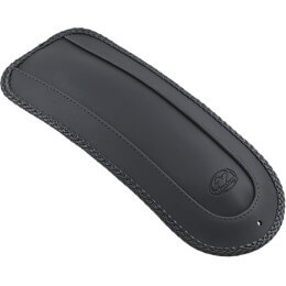 Rear Fender Bib, Plain w/ Braided Edges