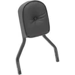 Pillow Sissy Bar Pad, Short, Black