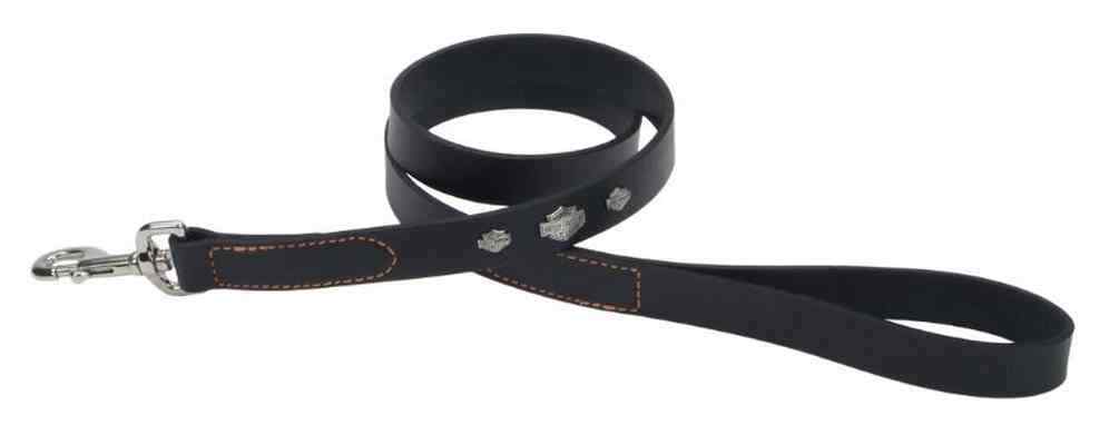 Bar &amp; Shield Leather Leash