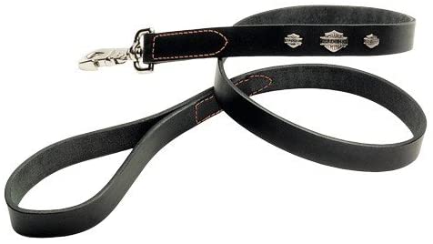 Bar &amp; Shield Leather Leash