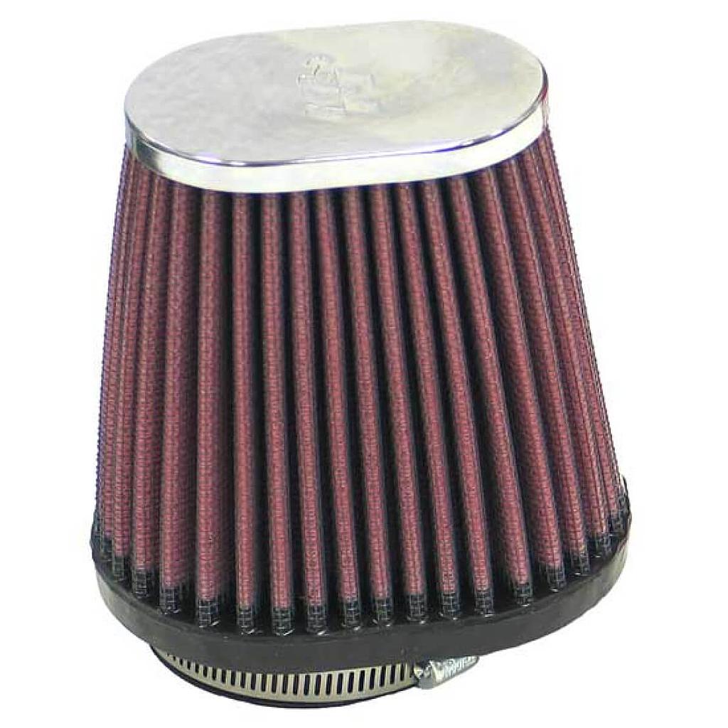 High-Flow Original Universal Air Filter - 2-1/8"O/S FLG, 4" X 3"B, 3" X 2"T, 4"L