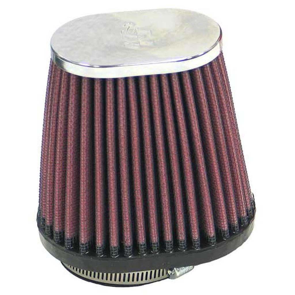 High-Flow Original Universal Air Filter - 2-1/8"O/S FLG, 4" X 3"B, 3" X 2"T, 4"L