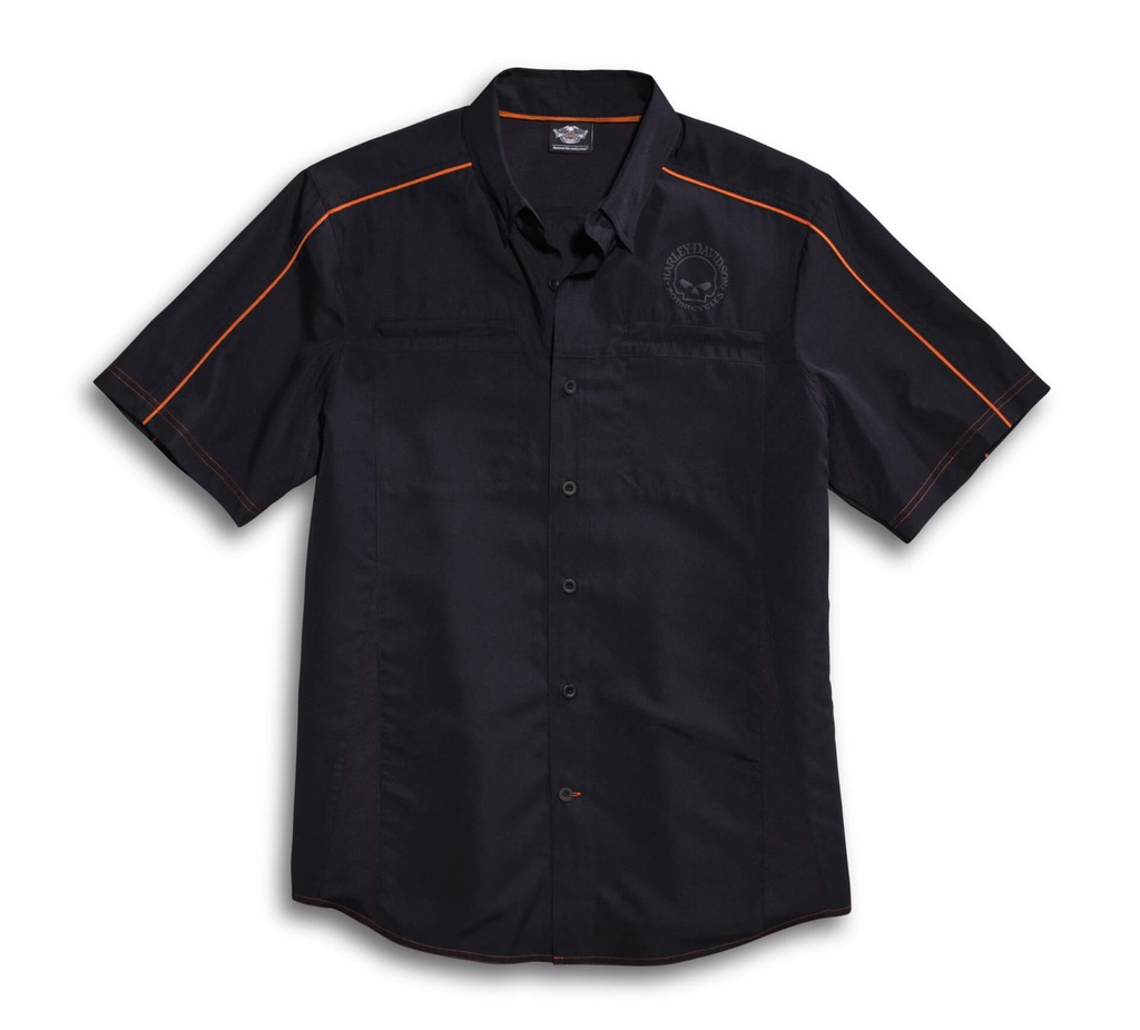 Vented Performance Skull Shirt