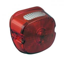 Laydown LED Taillight Lens Assembly, Red Lens