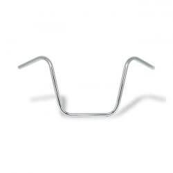 Apehanger Handlebar, 14" Rise, 1" Chrome