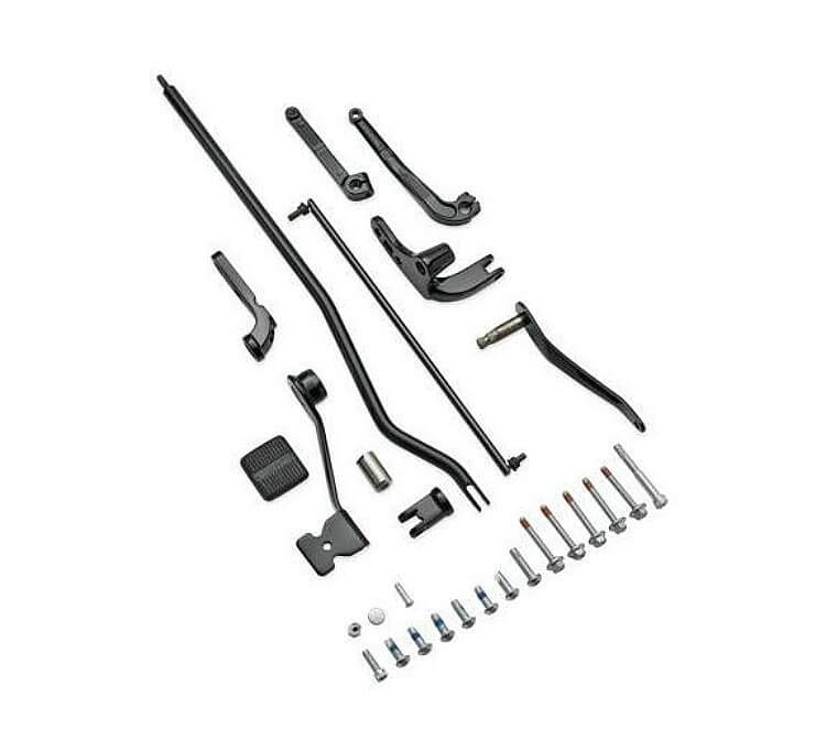 Standard Forward Controls, Dyna, Gloss Black