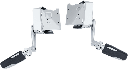 Omni Cruise Pegs, Chrome