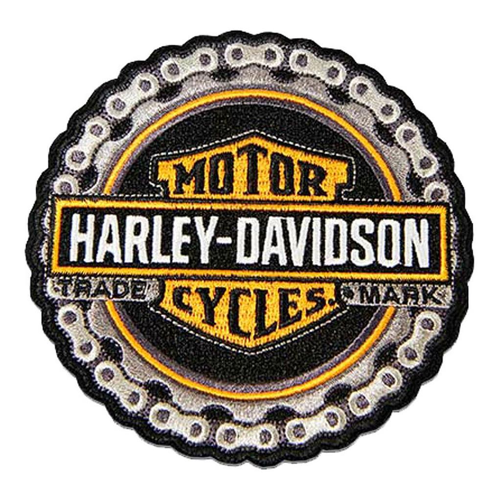 Woven Trademark Chain Emblem Patch