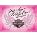 Pink B&amp;S Flames Birthday Greeting Card