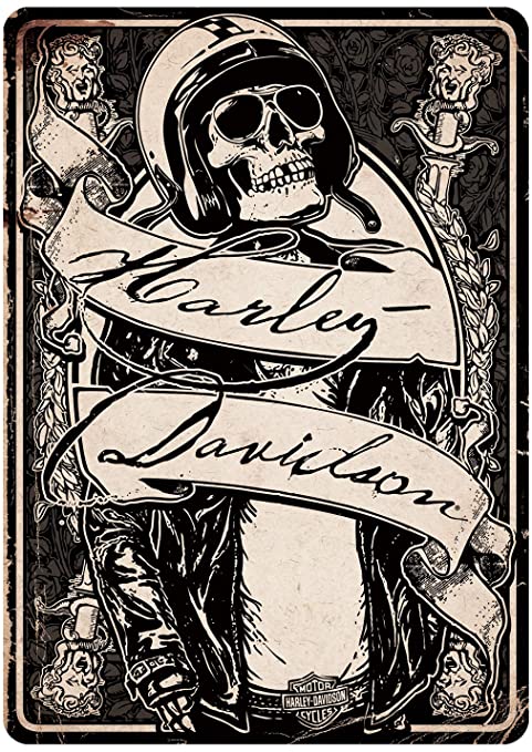 Skeleton Rider All Occasion Greeting Card