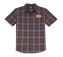 Oil Can Plaid Woven Shirt